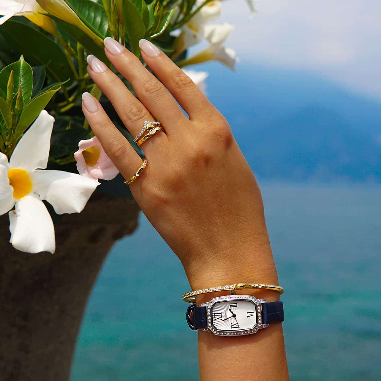 Equestrian forgyldt bangle