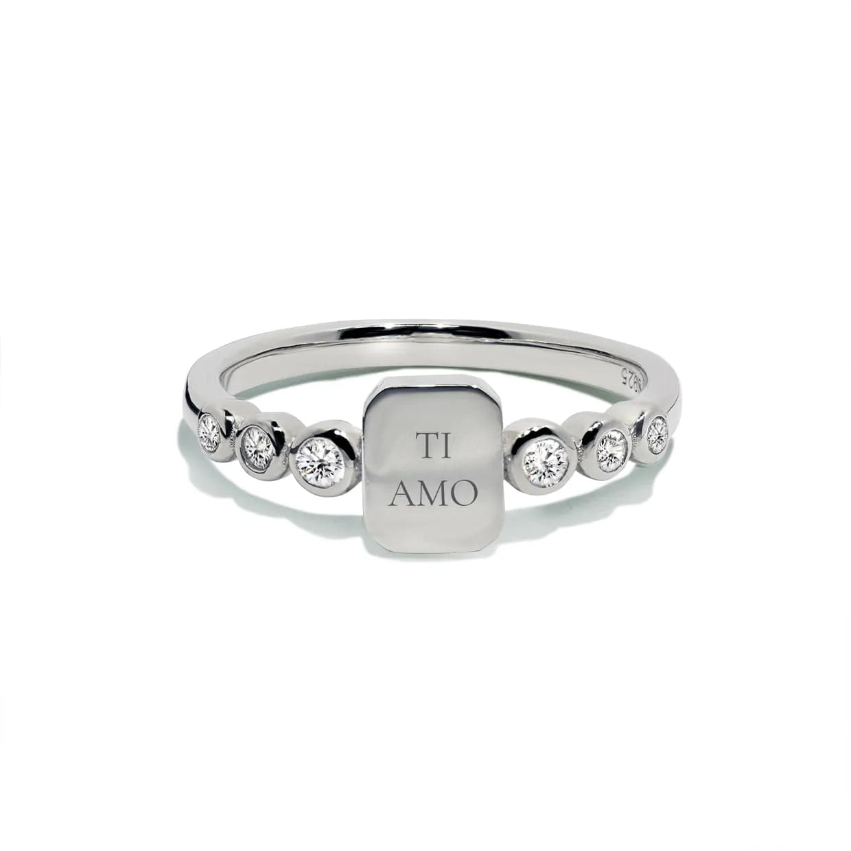 Oxford signet sølvring