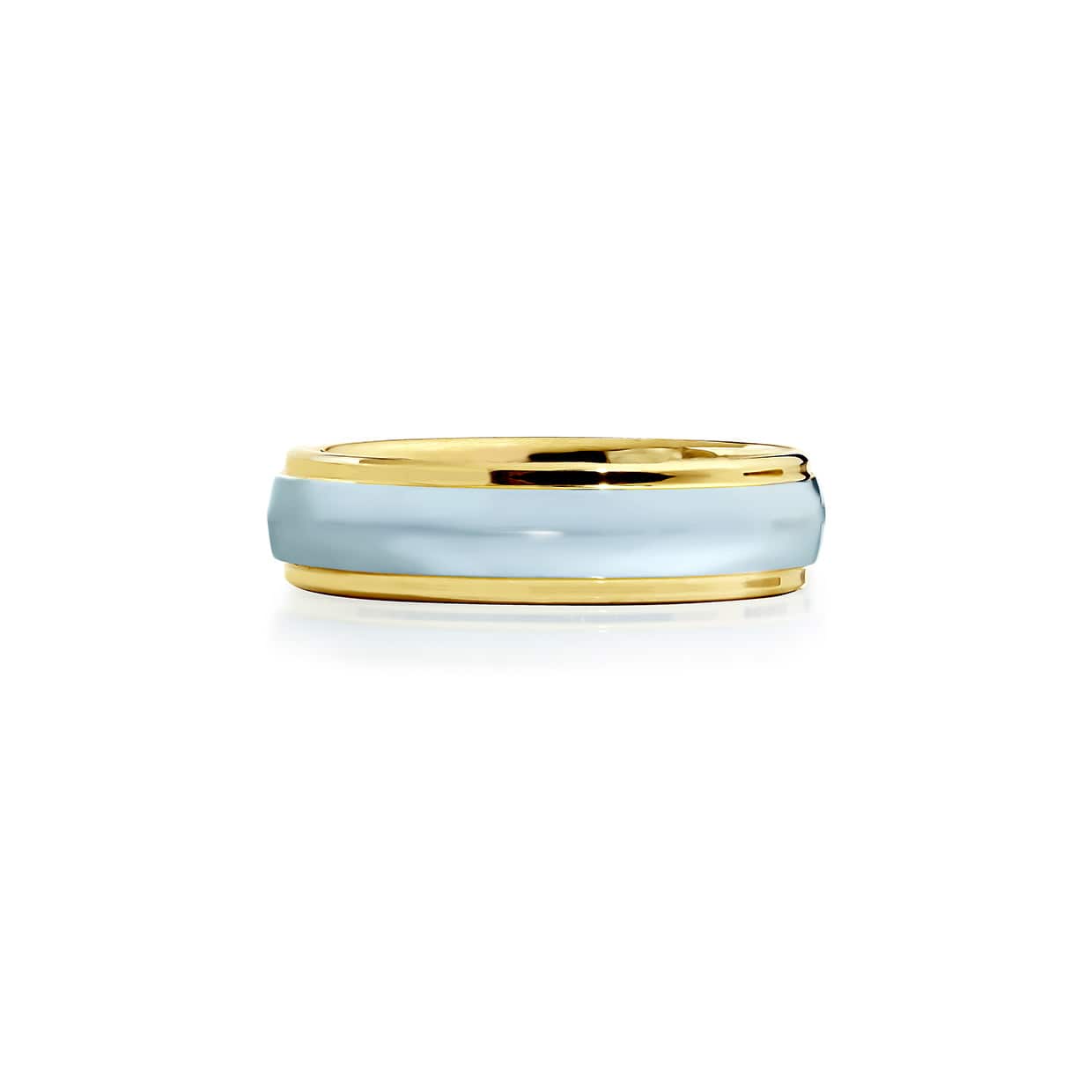 Tungsten ring guld &amp; grå
