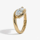 Oxford Gold Small Scandi Ring