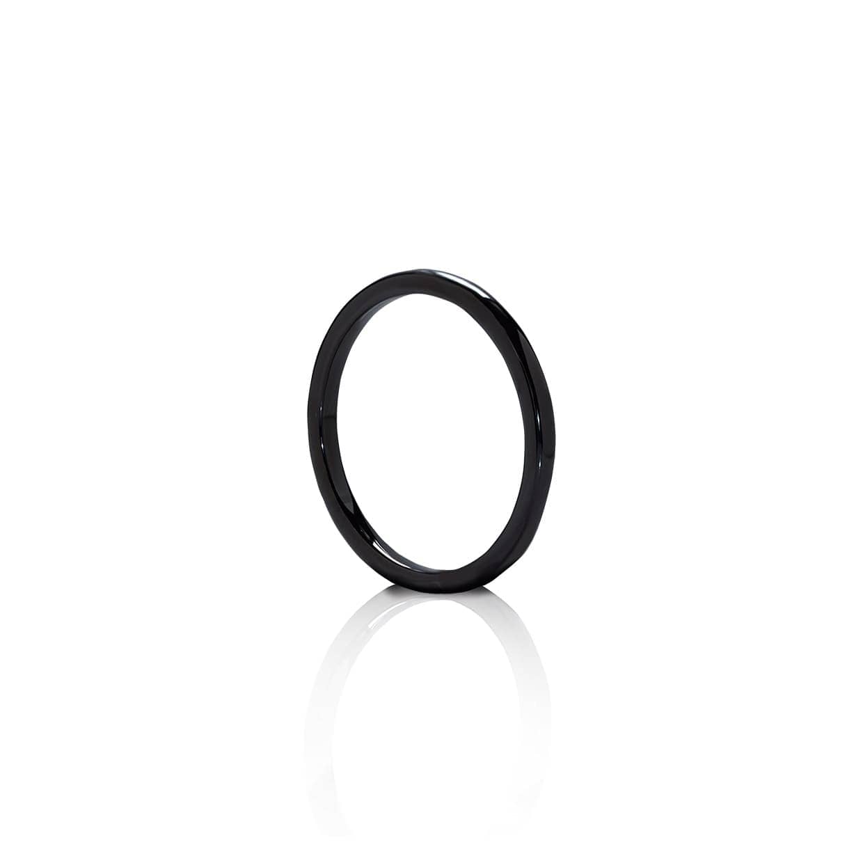 Tungsten ring sort smal