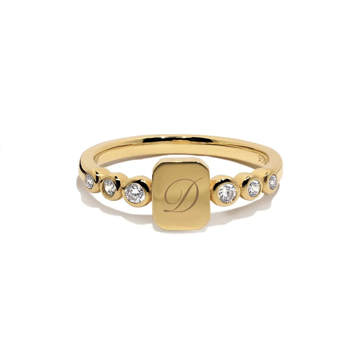Oxford Guld Signet Ring