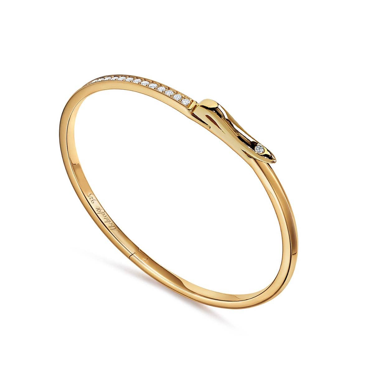 Equestrian forgyldt bangle