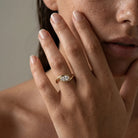 Oxford Gold Small Scandi Ring