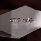 Oxford silver amore ring