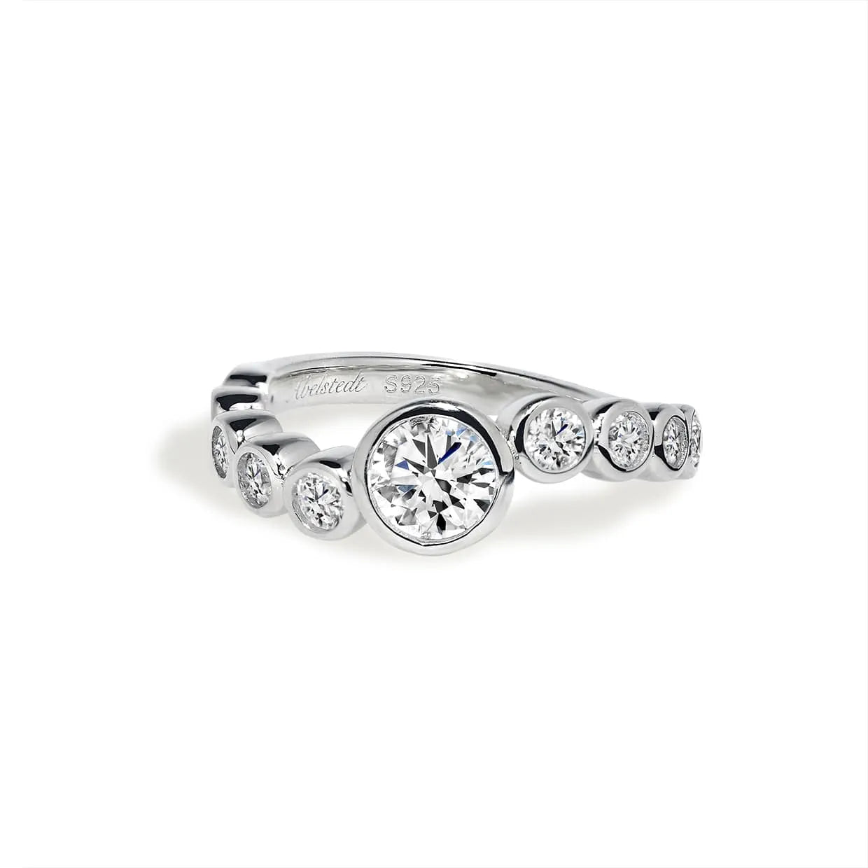 Oxford sølv bella ring