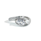 Oxford sølv small scandi ring
