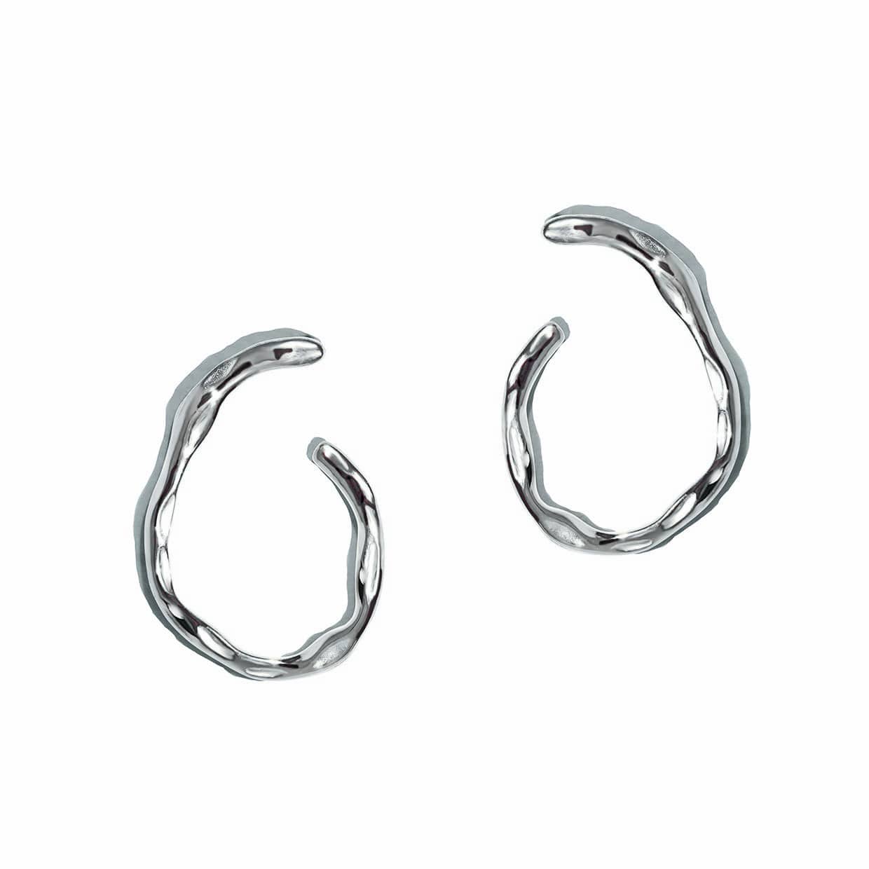 Bold Grova Silver Örhangen