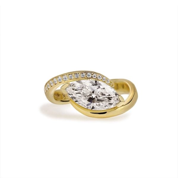 Oxford Gold Scandi Ring